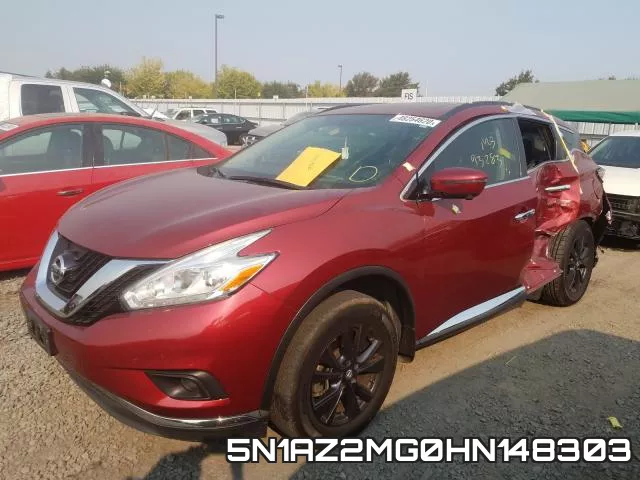 5N1AZ2MG0HN148303 фото 3