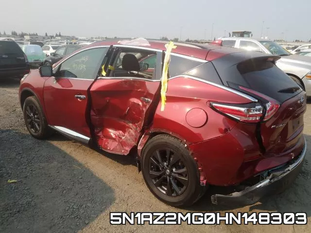 5N1AZ2MG0HN148303 фото 4
