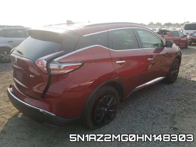 5N1AZ2MG0HN148303 фото 5