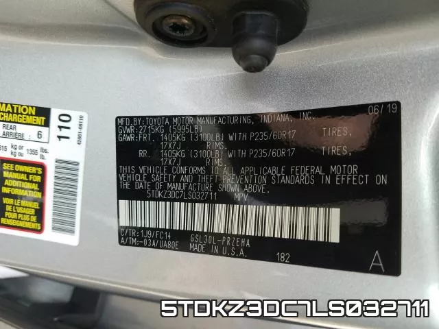 5TDKZ3DC7LS032711 фото 2