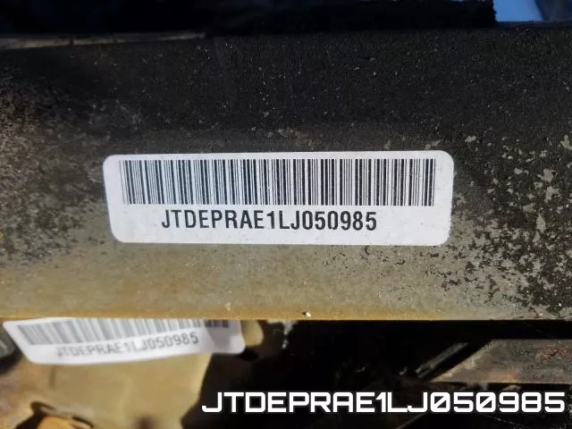 JTDEPRAE1LJ050985 фото 2