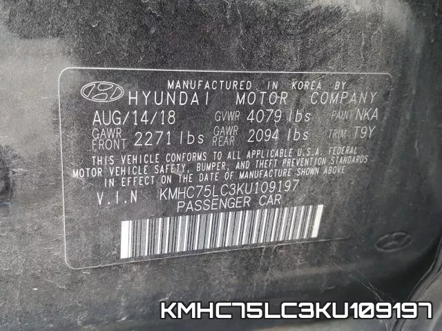 KMHC75LC3KU109197 фото 2
