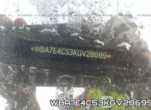 WBA7E4C53KGV28699 фото 10
