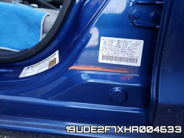 19UDE2F7XHA004633 фото 8