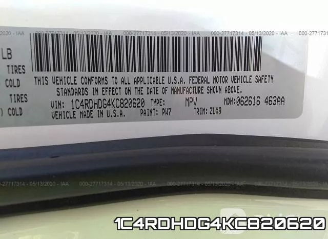 1C4RDHDG4KC820620 фото 10