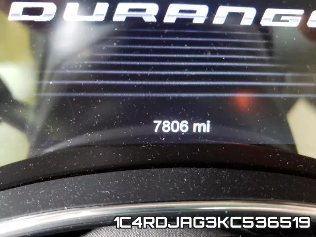 1C4RDJAG3KC536519 фото 8