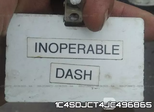 1C4SDJCT4JC496865 фото 8
