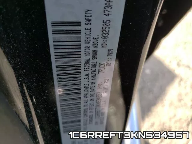 1C6RREFT3KN534957 фото 2