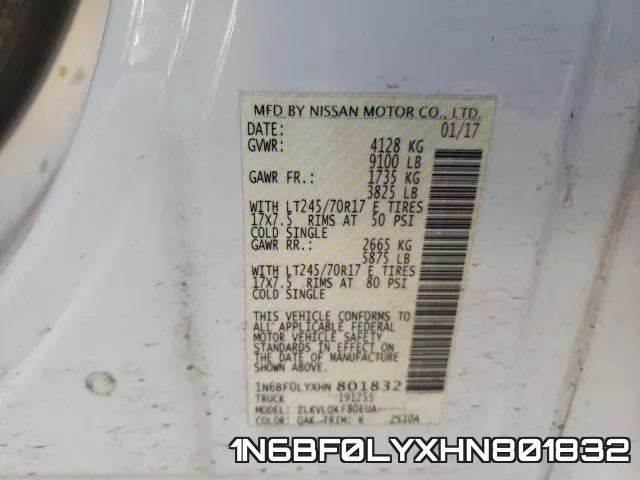 1N6BF0LYXHN801832 фото 2