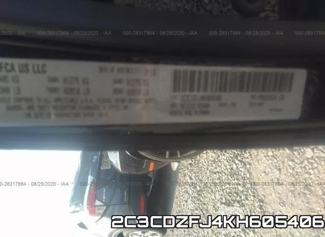 2C3CDZFJ4KH605406 фото 10
