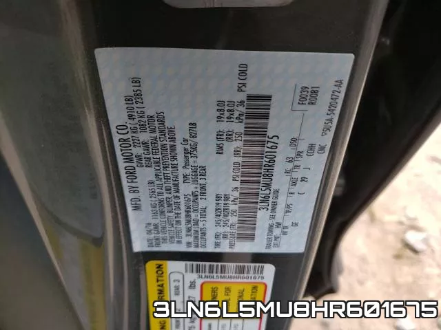 3LN6L5MU8HR601675 фото 2