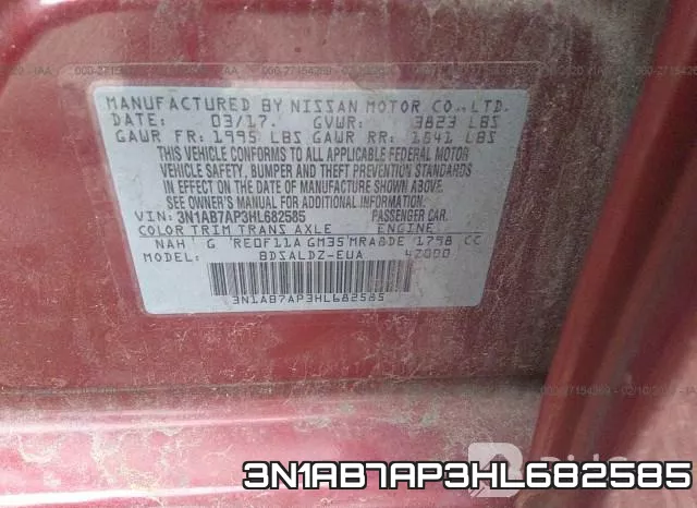 3N1AB7AP3HL682585 фото 10