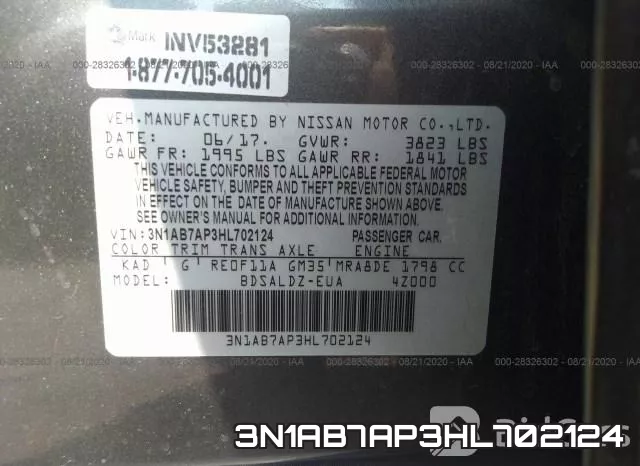 3N1AB7AP3HL702124 фото 10