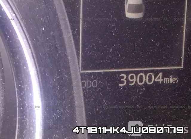 4T1B11HK4JU080779 фото 8