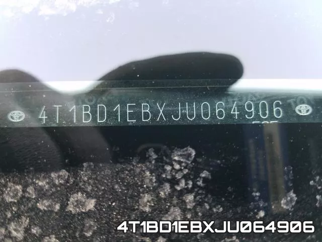4T1BD1EBXJU064906 фото 2
