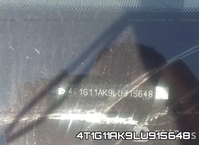 4T1G11AK9LU915648 фото 9