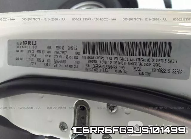 1C6RR6FG3JS101499 фото 10