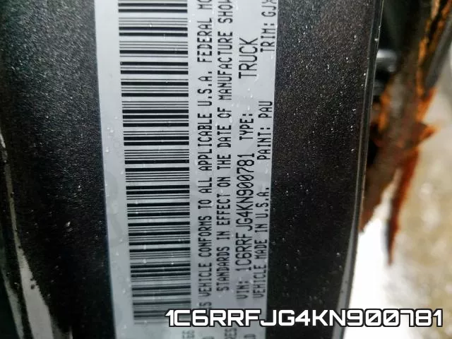 1C6RRFJG4KN900781 фото 2