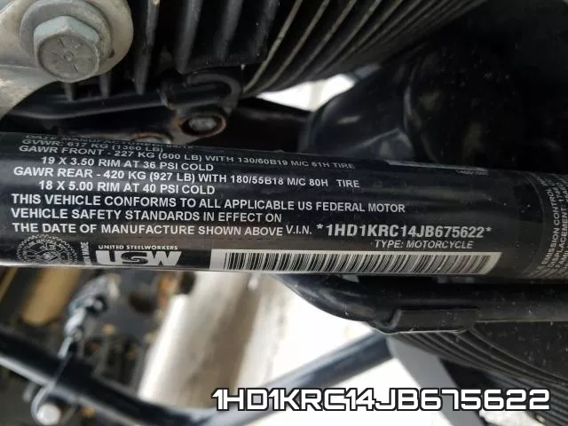 1HD1KRC14JB675622 фото 2