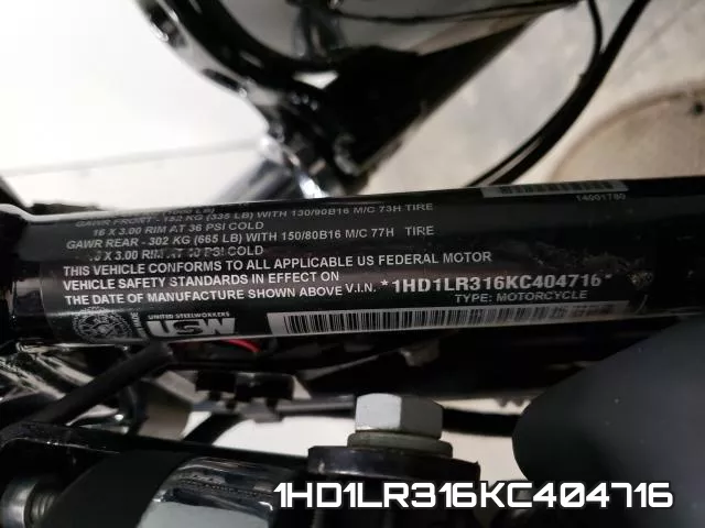 1HD1LR316KC404716 фото 2