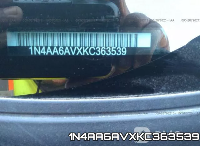 1N4AA6AVXKC363539 фото 10