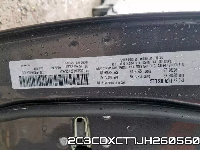 2C3CDXCT7JH260560 фото 2