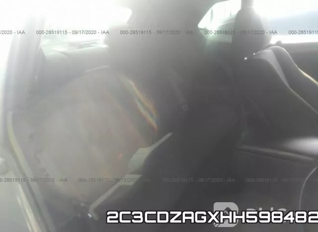 2C3CDZAGXHH598482 фото 9