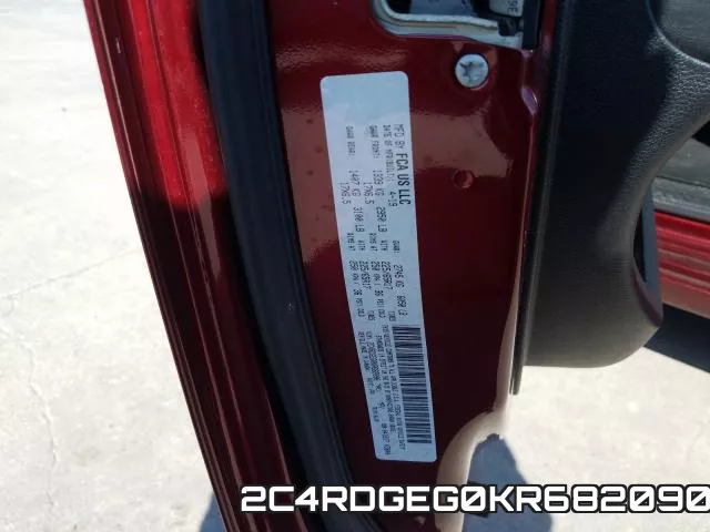2C4RDGEG0KR682090 фото 2