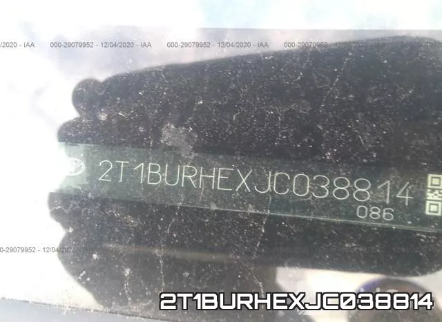 2T1BURHEXJC038814 фото 10