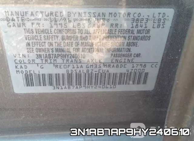 3N1AB7AP9HY240610 фото 10