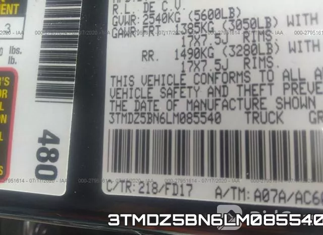 3TMDZ5BN6LM085540 фото 10