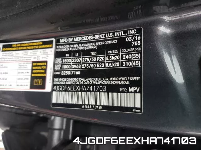 4JGDF6EEXHA741703 фото 2