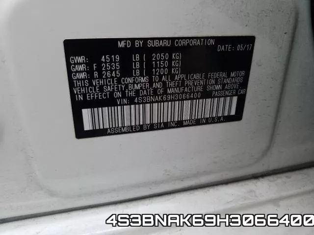 4S3BNAK69H3066400 фото 2