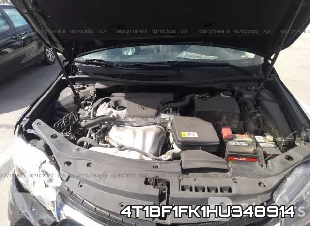 4T1BF1FK1HU348914 фото 2