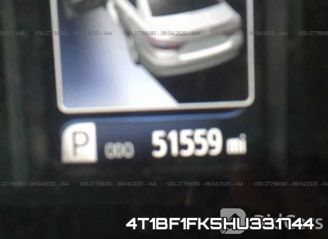 4T1BF1FK5HU331744 фото 8