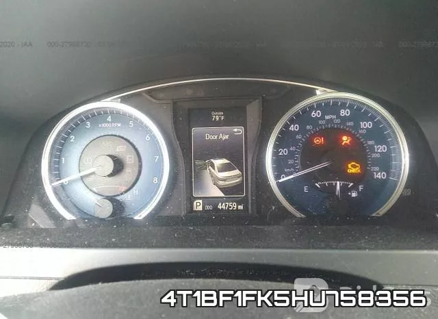 4T1BF1FK5HU758356 фото 8