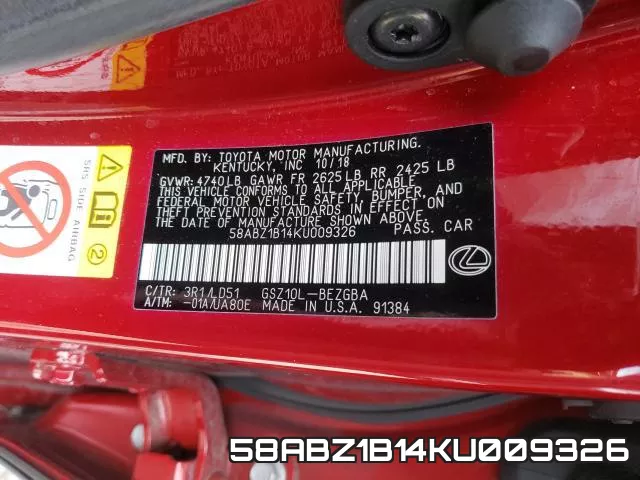 58ABZ1B14KU009326 фото 2