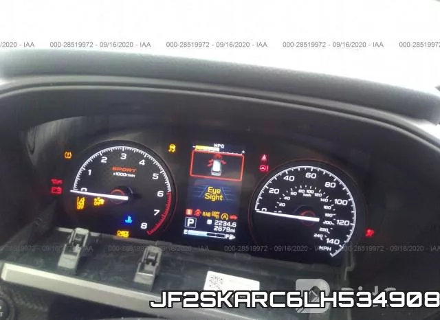 JF2SKARC6LH534908 фото 8