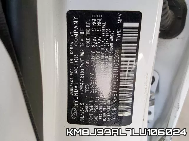 KM8J33AL7LU106024 фото 2