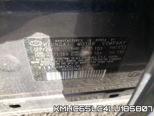 KMHC65LC4LU185807 фото 2