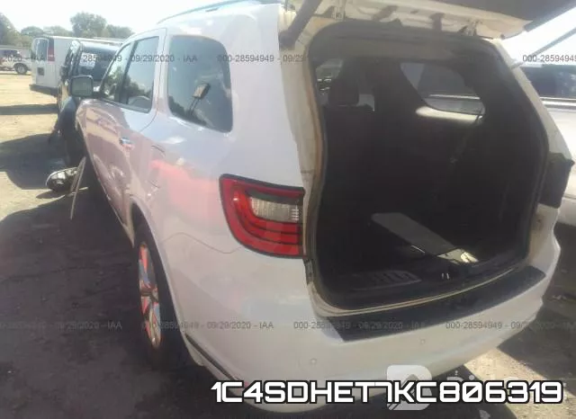 1C4SDHET7KC806319 фото 4