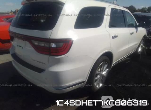 1C4SDHET7KC806319 фото 5