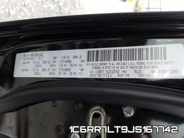 1C6RR7LT9JS167742 фото 2
