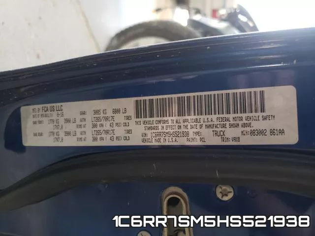 1C6RR7SM5HS521938 фото 2