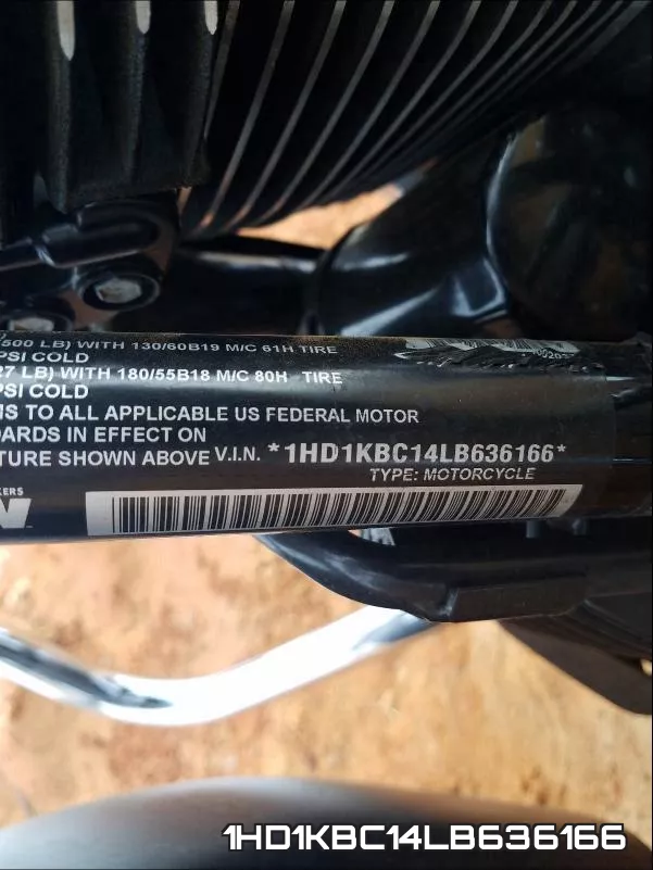 1HD1KBC14LB636166 фото 2
