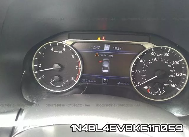 1N4BL4EV8KC117053 фото 8