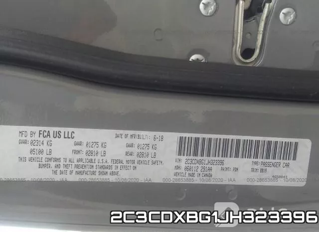 2C3CDXBG1JH323396 фото 9