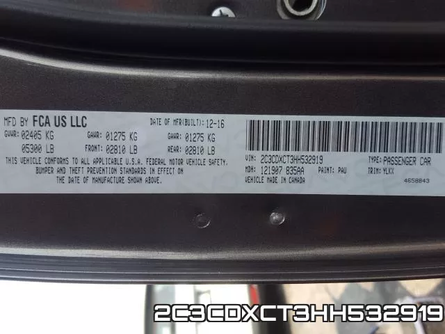 2C3CDXCT3HH532919 фото 2