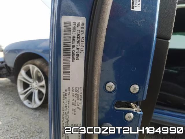 2C3CDZBT2LH184990 фото 2