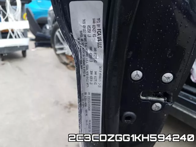2C3CDZGG1KH594240 фото 2
